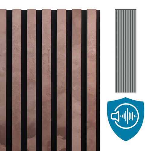 Slate-Lite akoestisch paneel Terra Rosso